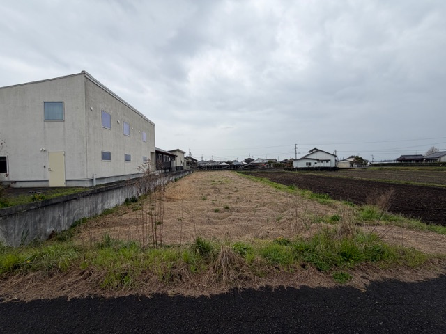 都城市安久町の売地の外観