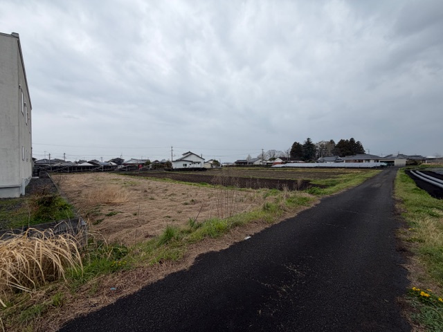 都城市安久町の売地の外観