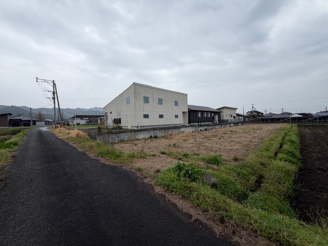 都城市安久町の売地の外観