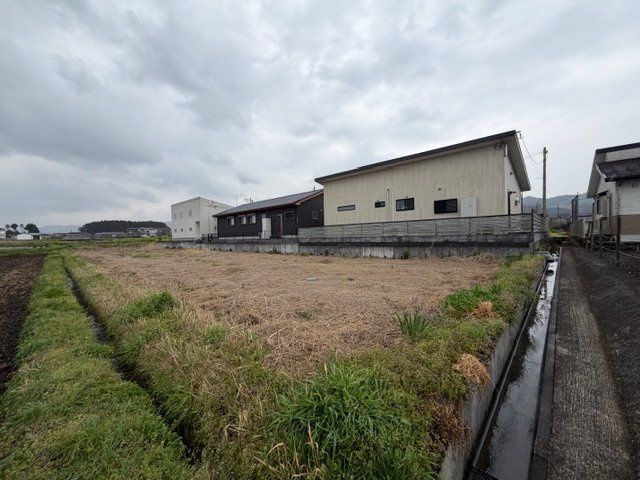 都城市安久町の売地の外観