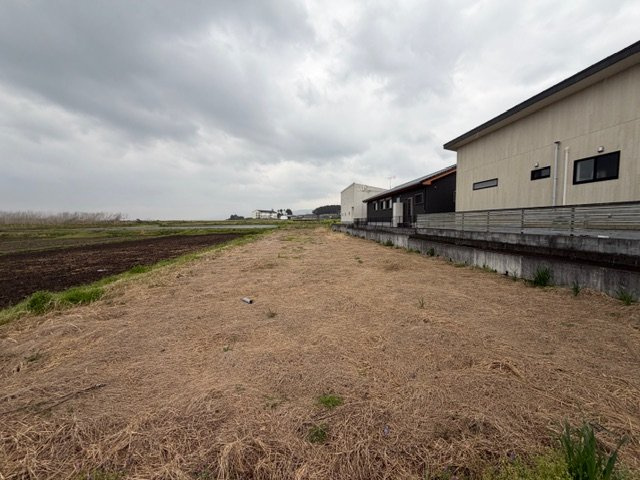 都城市安久町の売地の外観