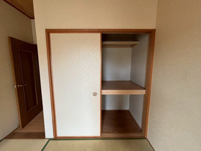 【収納】 | 宮沢町戸建 | 1階和室約6.5帖
※クリーニング前の写真です。