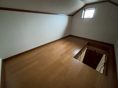 【収納】 | 宮沢町戸建 | 屋根裏収納
※クリーニング前の写真です。