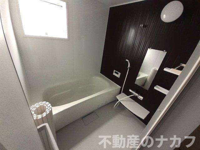 宇城市松橋町松橋の一棟アパートの浴室|202号室