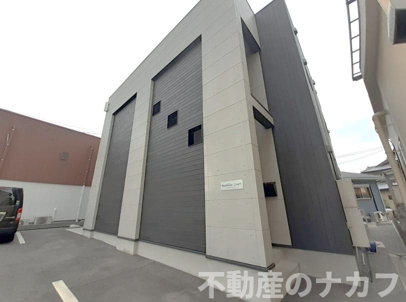 宇城市松橋町松橋の一棟アパートの外観