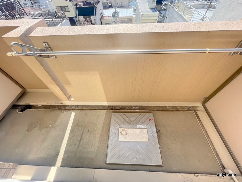 Gramercy Nipponbashi　仲介手数料無料のバルコニー