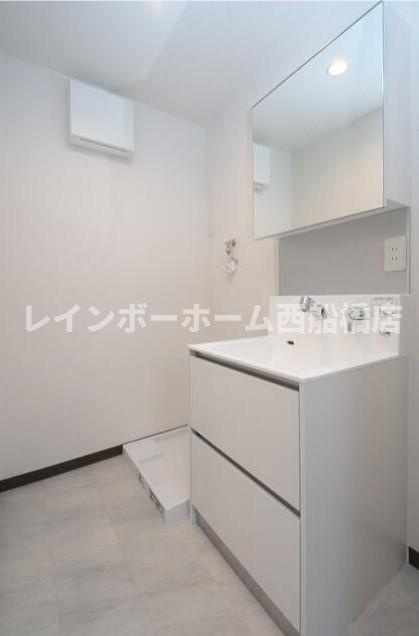 リヴィエールⅡの独立洗面台