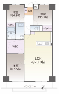 【間取り】 | トーカンマンション千里