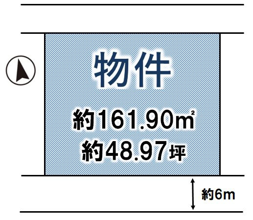 小山市横倉新田の土地図