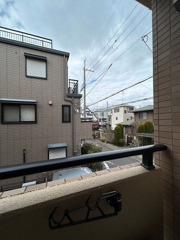 ドム北口のバルコニー