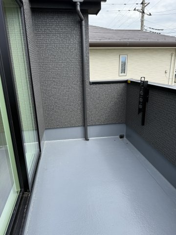 リナージュ前橋大利根町2丁目24-1期　１号棟　新築戸建のバルコニー|陽当たり良好なルーフバルコニー付き！
洗濯物もからっと乾きますよ！