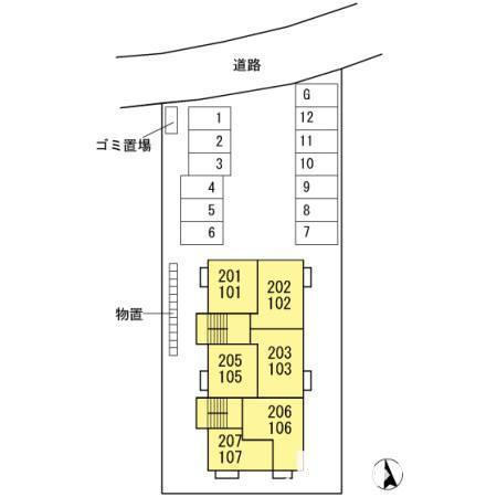 さくらそうの区画図