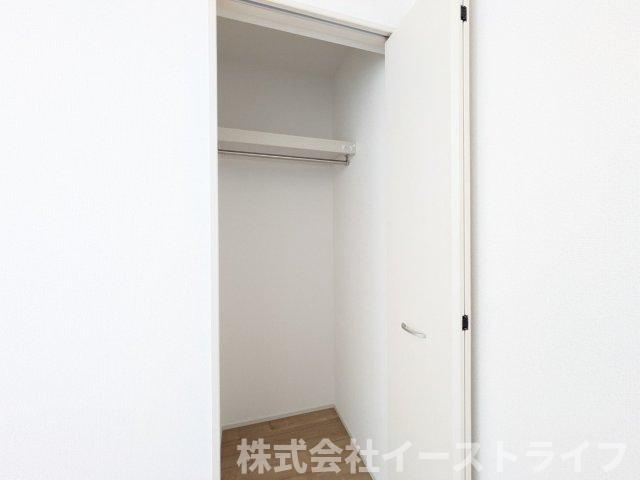 【新築戸建】　【オール電化】　いわき市平下平窪6期の収納|同社施工イメージです。　収納豊富な物件なので、部屋をスッキリ見せることが出来ます！