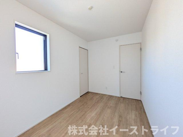 【新築戸建】　【オール電化】　いわき市平下平窪6期の和室|同社施工イメージです。　リビングとつながる畳敷きのお部屋はお客様が遊びに来た時にも使えますし、ちょっと疲れた時にお昼寝できるのもうれしいですね(^^)/