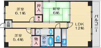 【間取り】 | プレステージ上山手 | 間取り★