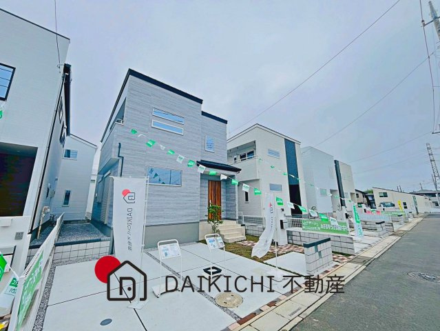 【前面道路含む現地写真】 | 桶川市上日出谷南2期　ピュアガーデン　新築戸建　全16棟　11号棟