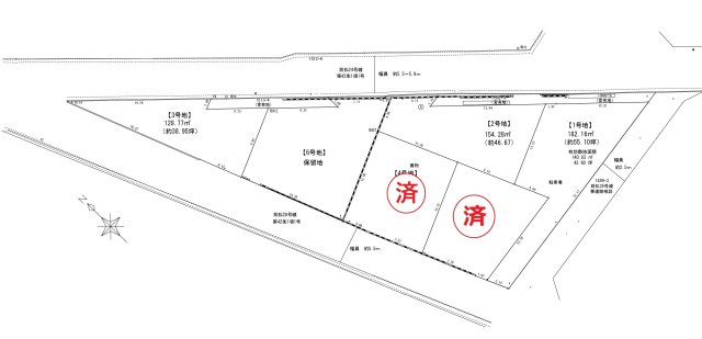 則松三丁目（2期）の土地図
