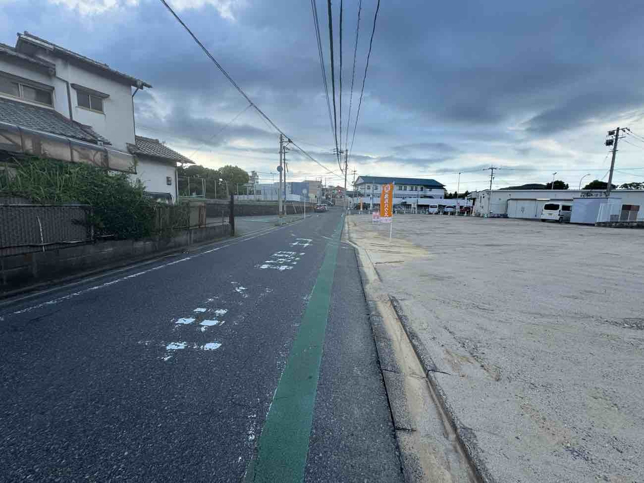 則松三丁目（2期）の前面道路含む現地写真|現地（2025年7月21日）撮影