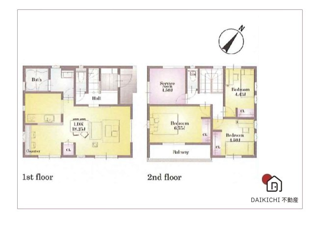 【間取り】 | 桶川市上日出谷南2期　ピュアガーデン　新築戸建　全16棟　14号棟