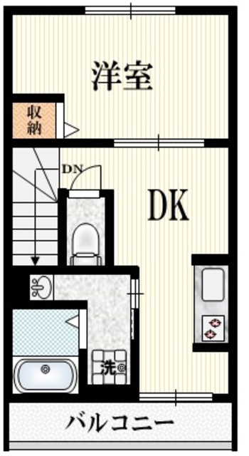 Orchid Aの間取り