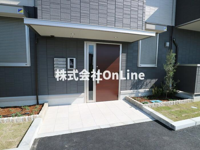 エクセレント曙川東Ⅱのエントランス