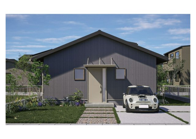 【外観パース】 | 西しょうぶだに台 MSDG-f