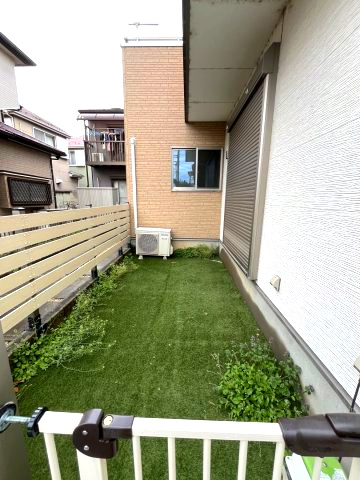 幸手市中５丁目　中古戸建の庭