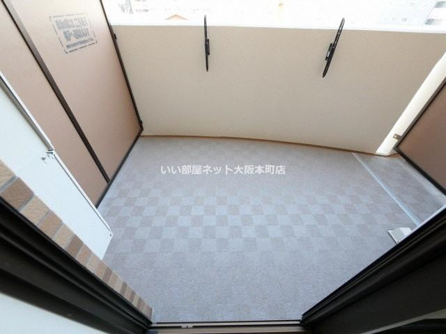 Luxe難波南のバルコニー