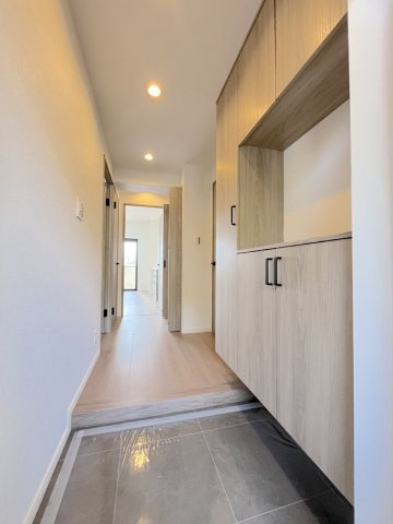 ベルヴィ香椎壱番館の玄関