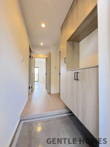 ベルヴィ香椎壱番館の玄関