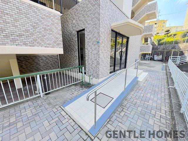 ベルヴィ香椎壱番館のエントランス