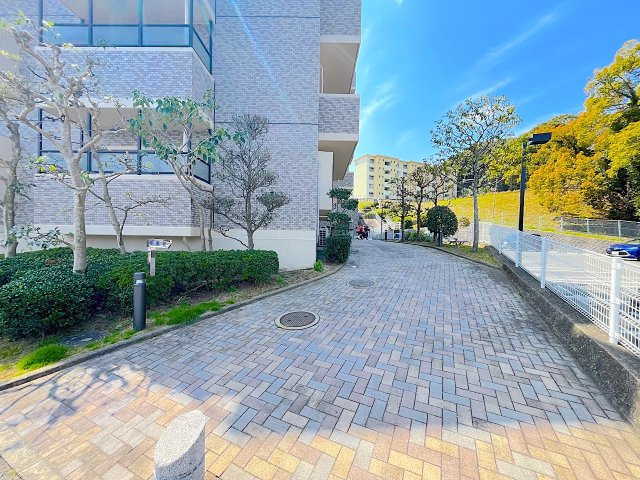 ベルヴィ香椎壱番館のエントランス