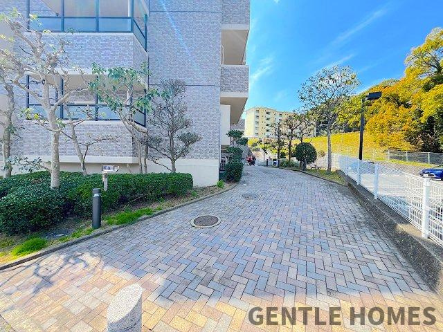 ベルヴィ香椎壱番館のエントランス