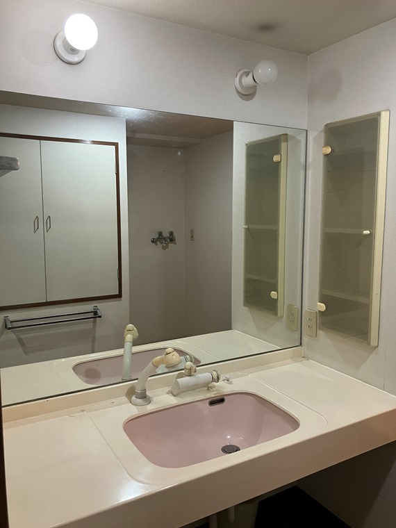 グリーンヴィレッジ宇津木台の洗面所