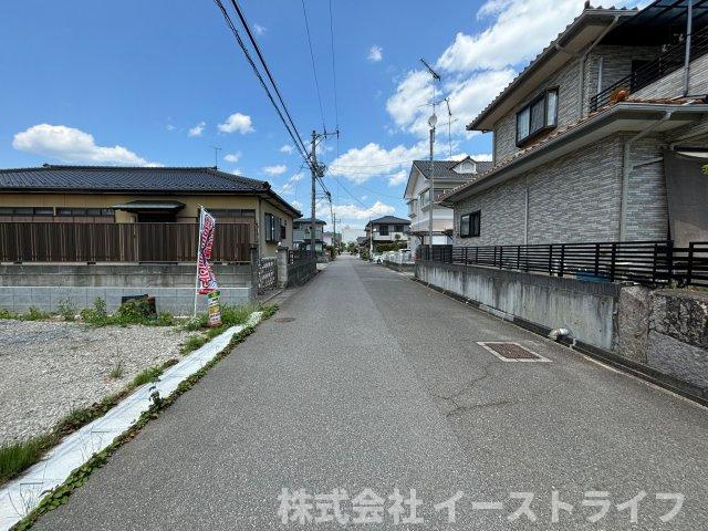 【新築戸建】　いわき市小名浜林城の前面道路含む現地写真|当社はお客様に末永く満足していただきたい思いから、ご購入後のアフターフォローにも力を入れております。何なりとご相談ください。 担当：梶田