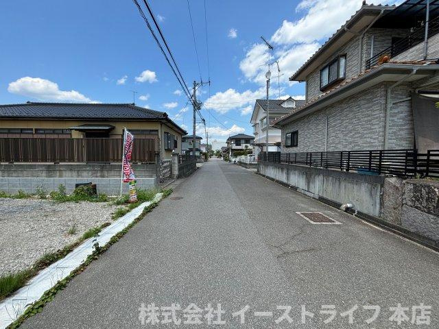 【新築戸建】　いわき市小名浜林城の前面道路含む現地写真|前面道路含む現地写真です