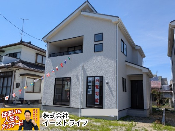【新築戸建】　いわき市小名浜大原12期　全3棟の外観|1号棟外観写真