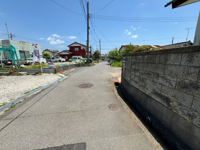 【新築戸建】　いわき市小名浜大原12期　全3棟の前面道路含む現地写真|前面道路含む現地写真です
