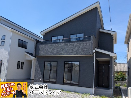 【新築戸建】　いわき市小名浜大原12期　全3棟の外観|2号棟外観写真