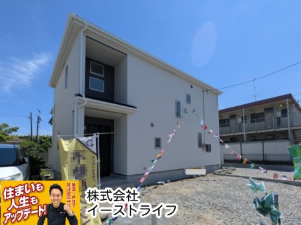 【新築戸建】　いわき市佐糠町東2期の外観|1号棟外観写真