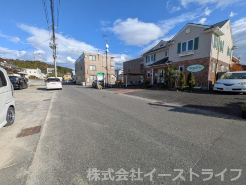 【新築戸建】　いわき市佐糠町東2期の前面道路含む現地写真|北西6.0ｍ前面道路