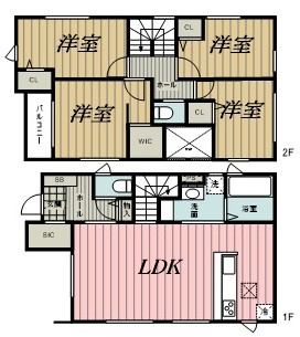 Kolet都賀の間取り