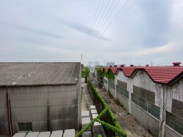 ユニーブル晴丘B棟の展望|バルコニーからの眺望です。