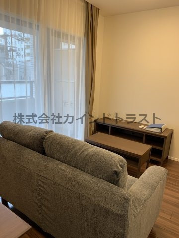 パークアクシス梅田の居間・リビング|ゆったり過ごせる居間です