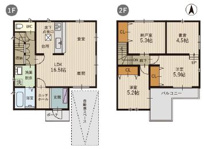 八尾市高美町4丁目戸建　高美南小学校区　ＪＲ八尾駅の画像