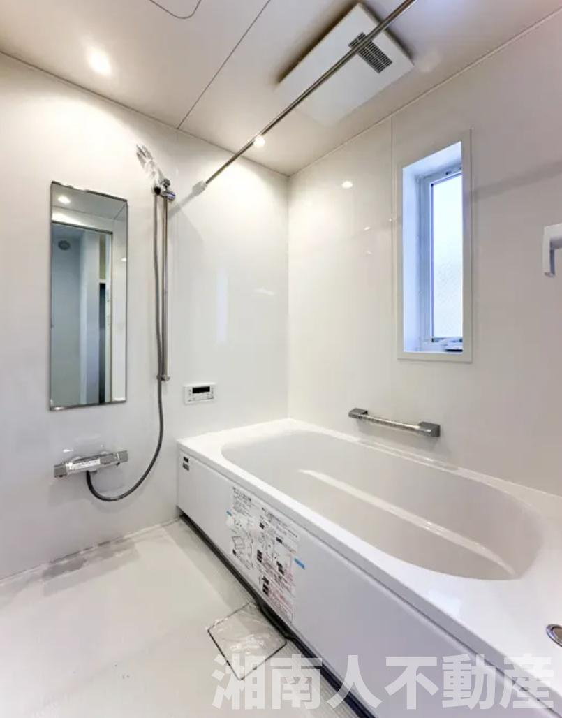 ★新築戸建て　茅ヶ崎市松風台　の浴室|コンパクトで使いやすいお風呂です