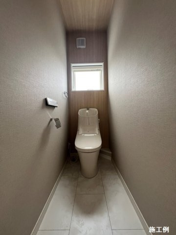厚木市温水　築後未入居　全1棟のトイレ|同じ工務店様の施工例です。