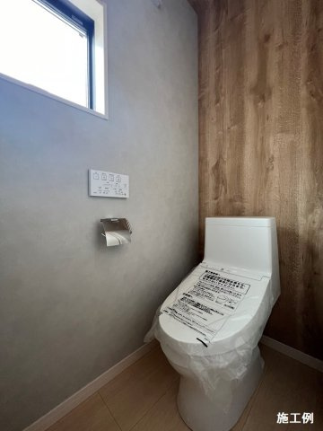 厚木市温水　築後未入居　全1棟のトイレ|同じ工務店様の施工例です。