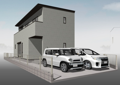 【外観パース】 | 建築条件付き宅地　高知市石立町　2号地 | イメージです