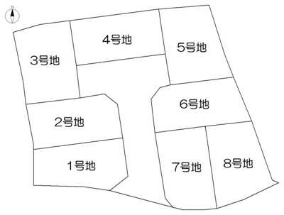 【区画図】 | 新築住宅　高知市石立町　3号地 | 3号地